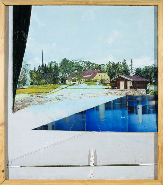 VICARAGE IN PILISTVERE. FAKE REFLECTION