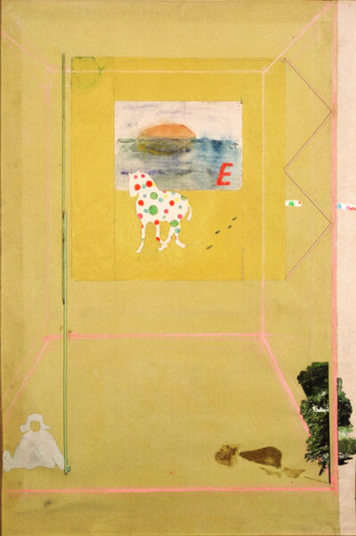 HORSE WITH BLOTS